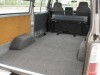 キャラバン　３名乗車時荷台